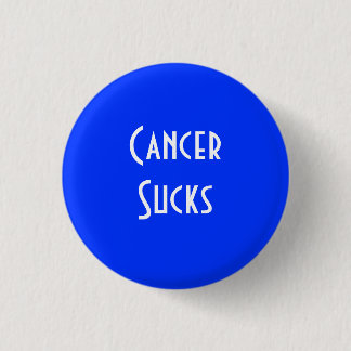 Krebs ist zum Kotzen: Darmkrebs Button