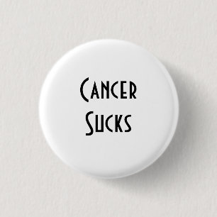 Krebs ist zum Kotzen: Lungenkrebs Button