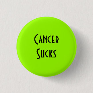 Krebs ist zum Kotzen: Lymphom-Krebs Button