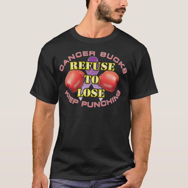 Krebs ist zum Kotzen T-Shirt (Vorderseite)