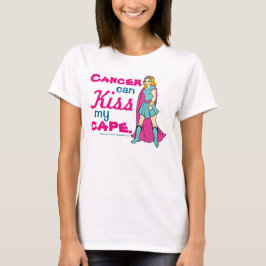Krebs kann mein Cape Comic Book T-Shirt küssen