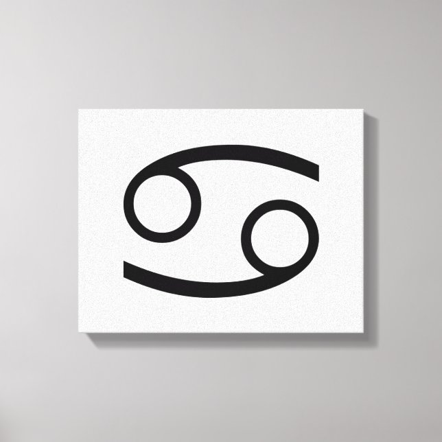 Krebs Leinwanddruck (Vorderseite)