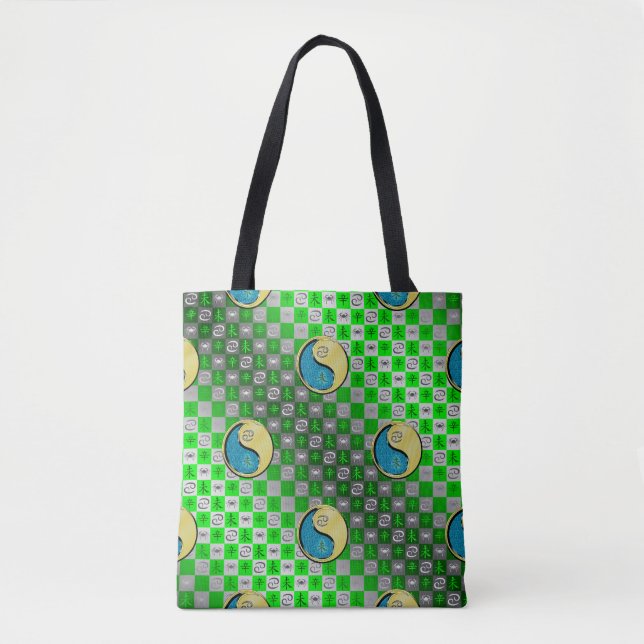 Krebs & Metall Ziege Tasche (Vorderseite)