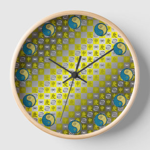 Krebs & Metallaffe Uhr