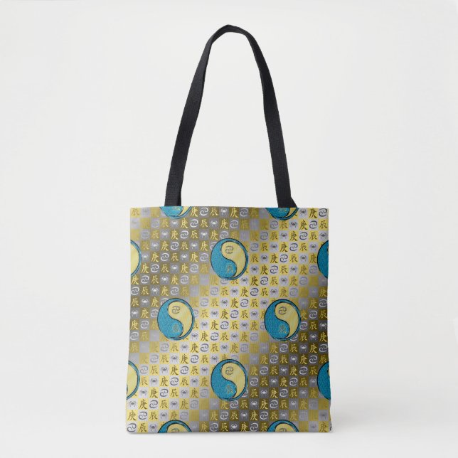 Krebs & Metalldrache Tasche (Vorderseite)