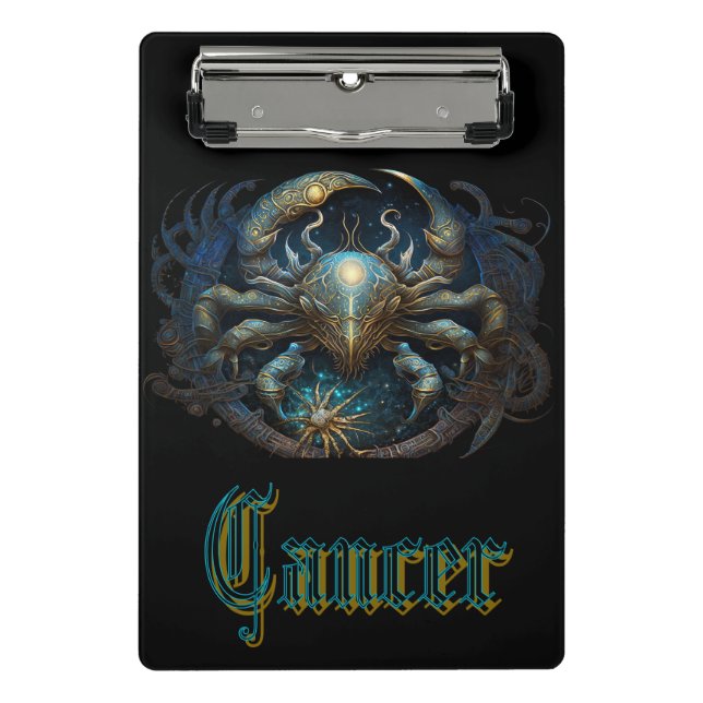 Krebs Mini Klemmbrett (Vorderseite)