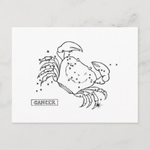 Krebs Postkarte