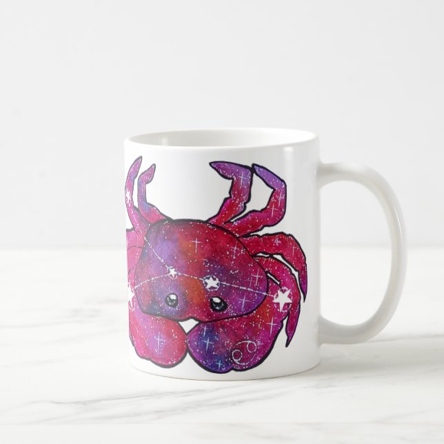 Krebs Sternzeichen Kaffeetasse (Rechts)