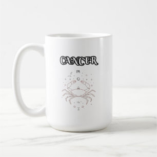 Krebs Sternzeichen Kaffeetasse