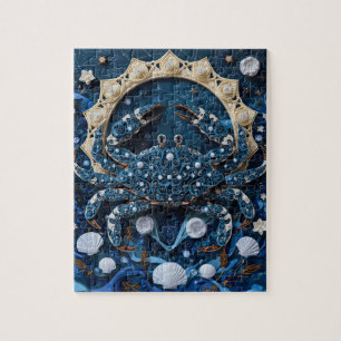 Krebs-Sternzeichen-Papier-Quilling