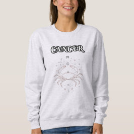 Krebs Sternzeichen Sweatshirt