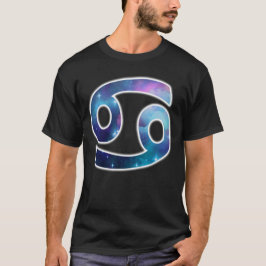Krebs-Symbol-Shirt - Schwarzes T-Shirt