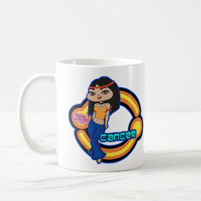 Krebs-Tasse Kaffeetasse (Links)