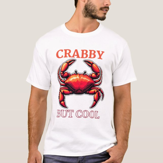 Krebs-Tastic Vibes: Ocean Inspiriert T - Shirt Des (Vorderseite)