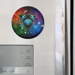 Krebs Tierkreis Geschenk Astrologie Magnet
