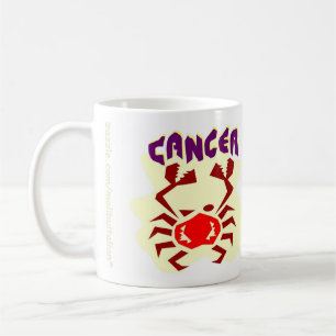 Krebs-Tierkreis-Zeichen Kaffeetasse