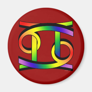 Krebs u. Zwillinge GLBT Magnet