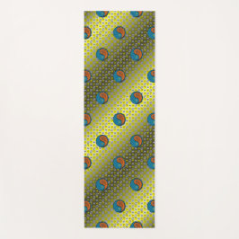 Krebs und Holzaffe Yogamatte