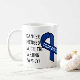 Krebs verwirrt mit der falschen Familie Kaffeetasse