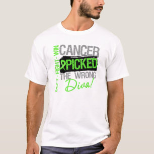 Krebs wählte das falsche Diva Non-Hodgkins Lympho T-Shirt