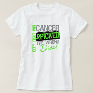 Krebs wählte das falsche Diva Non-Hodgkins Lympho T-Shirt