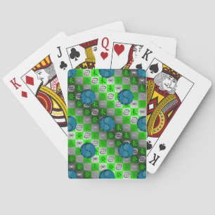Krebs & Wasser Ziege Spielkarten