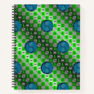 Krebs & Wasser Ziege Spiralblock Notizbuch