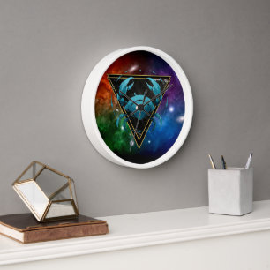 Krebs Zodia Sternzeichen Geschenk Astrologie Uhr