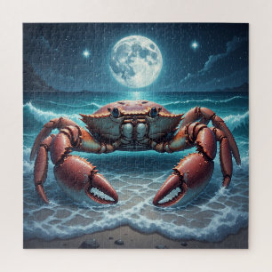 ♋ Krebs-Zodiac-Geschenk mit Meeresmondlicht