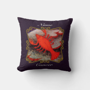 Krebs Zodiac-Geschenk - Personalisiert Kissen
