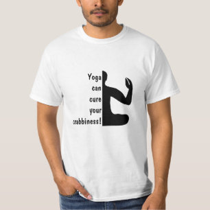 Krebs Zodiac Sign - Funny Yoga T - Shirt