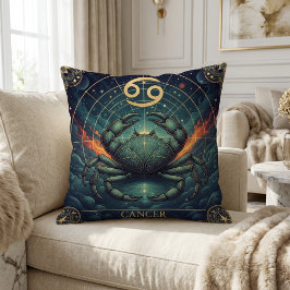 Krebs Zodiac Sternenbild Kissen