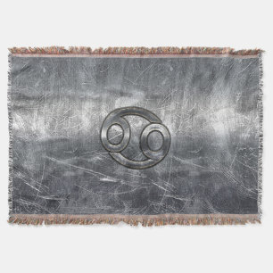 Krebs-Zodiac-Symbol im Industriestil Decke