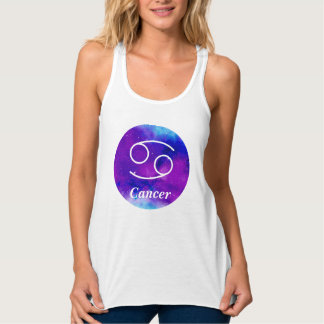 Krebs Zodiac-Symbol-Leertaste Tank Top