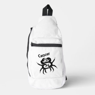 Krebs Zodiac-Symbol und Zeichen Crossbody Bag