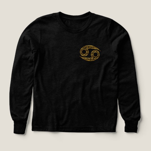 Krebs Zodiac - Tribal Gold (Design Vorderseite)