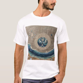 Krebs Zodiac-Zeichen mit elegantem Design T-Shirt