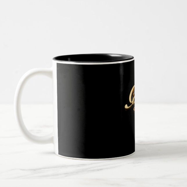 Krebs Zweifarbige Tasse (Links)