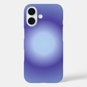 Krebsaura, Krebs Zodiac, blauer Aura iPhone 16 Hülle