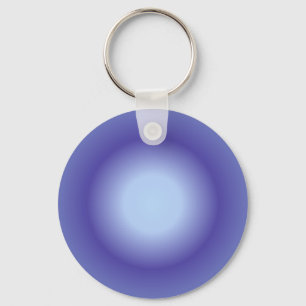 Krebsaura, Krebs Zodiac, blauer Aura Schlüsselanhänger