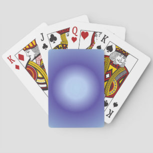 Krebsaura, Krebs Zodiac, blauer Aura Spielkarten