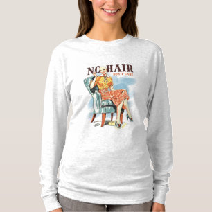 Krebsbewusstsein für kahle Frauen Kriegerinnen T-Shirt
