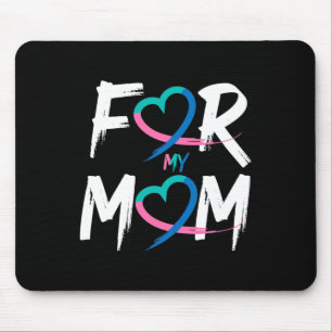 Krebsbewusstsein für meine Mama Mousepad