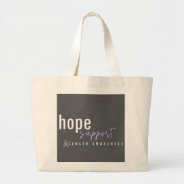 Krebsbewusstsein, Hoffnung Tasche und Taschen unte