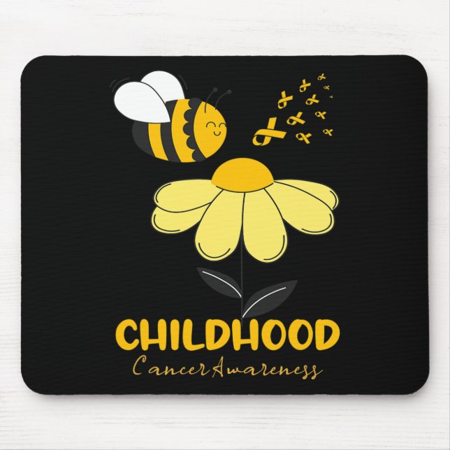 Krebsbewusstsein im Kindesalter als Band für das m Mousepad (Vorne)