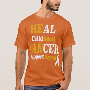 Krebsbewusstsein im Kindesalter Hoffnung Unterstüt T-Shirt