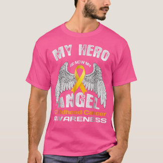 Krebsbewusstsein im Kindesalter mein Held ist jetz T-Shirt
