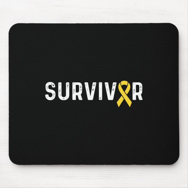 Krebsbewusstsein im Kindesalter Mousepad (Vorne)