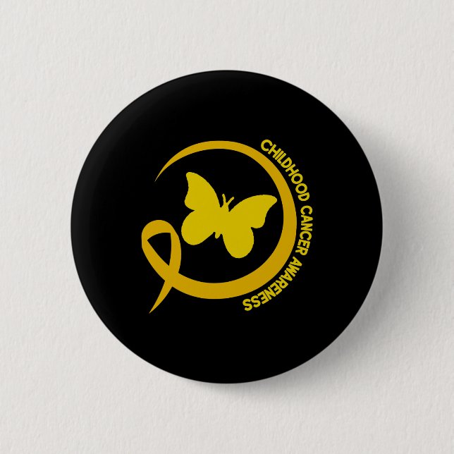 Krebsbewusstsein im Kindesalter September Krebs 1  Button (Vorderseite)