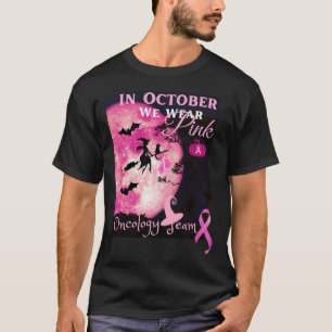 Krebsbewusstsein. Im Oktober tragen wir rosa. Hall T-Shirt